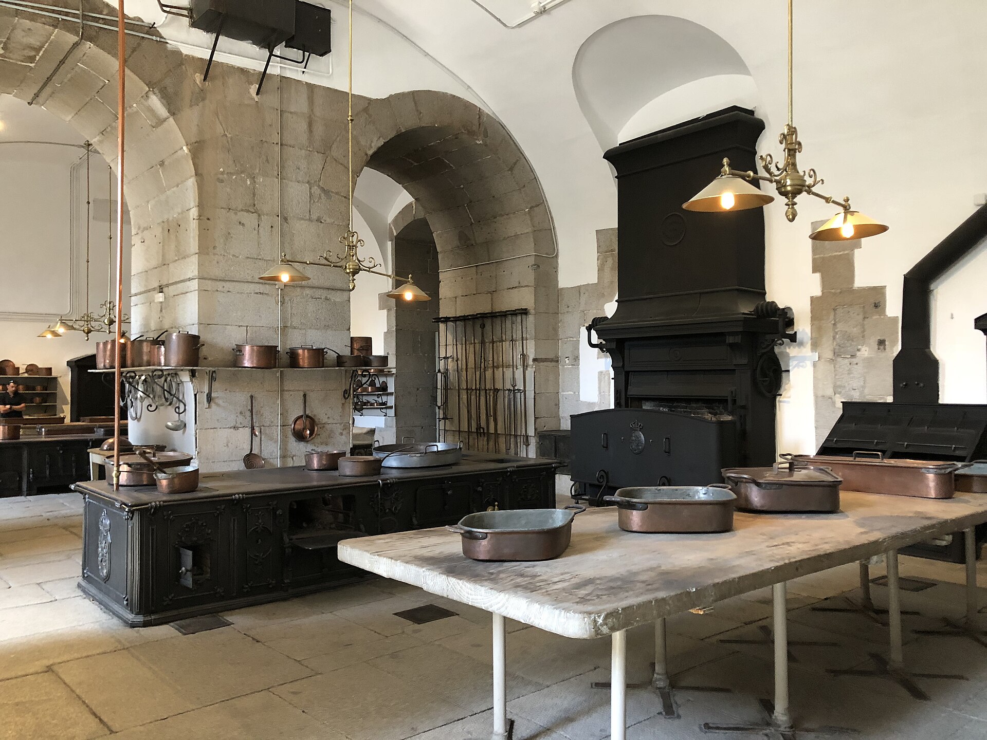 Le cucine settecentesche del Palazzo Reale di Madrid